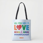All You Need is Love &amp; Boardgames! Tote Bag
