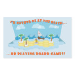 Beaches &amp; Board Games Stickers