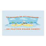 Beaches &amp; Board Games Stickers