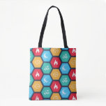 Hexagonal Elements Game Inspired Tote Bag