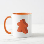 Two Pips - Orange Meeple Mug